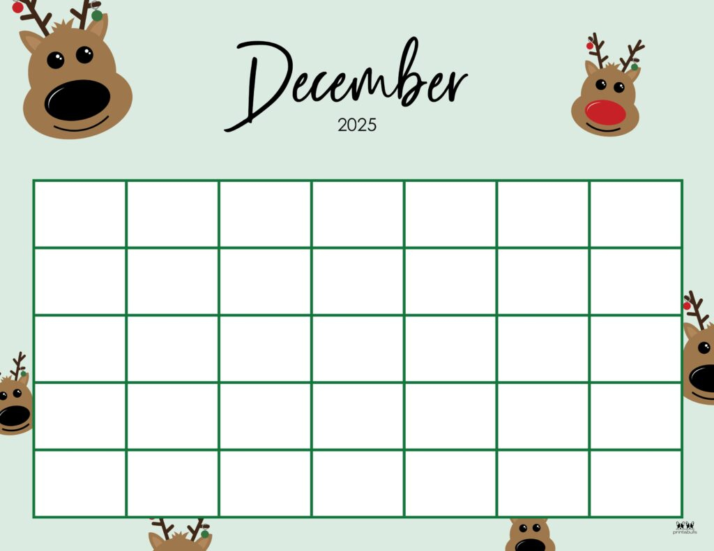 December 2025 Calendars - 107 Free Printables | Printabulls with regard to Printable December 2025 Calendar Free