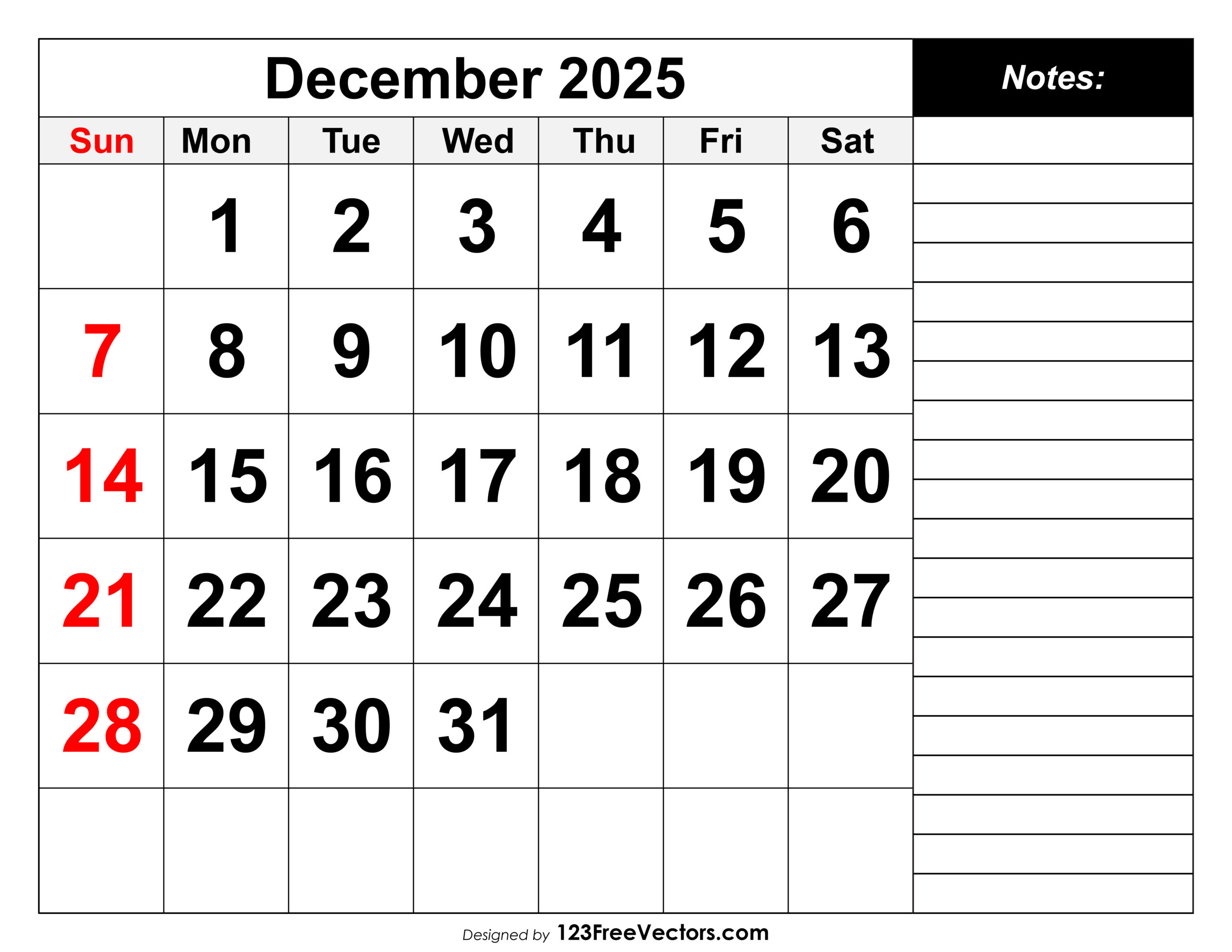 Free Download Calendar December 2025 within Calendar December 2025 2008 Printable