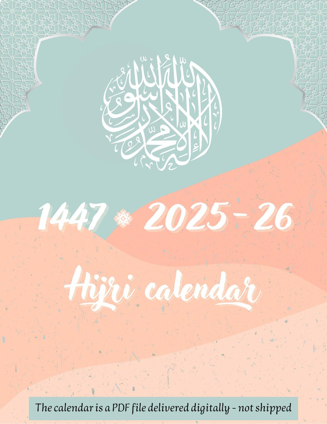 1447 Hijri Calendar Year, 1447 Islamic Calendar Pdf, 2025 Hijri in Islamic Finder Calendar 2026