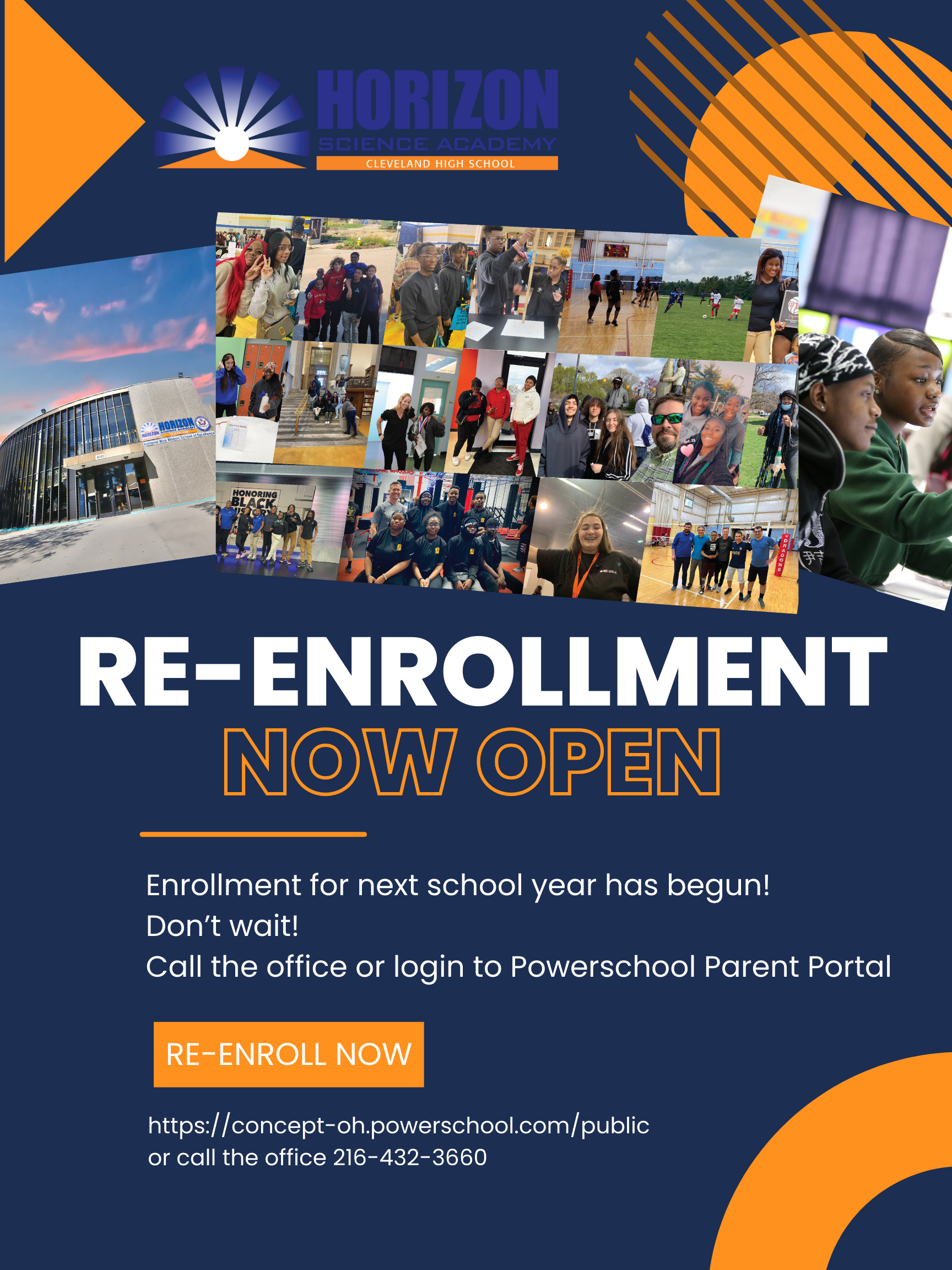 2025-2026 Re-Enrollment Is Now Open! | Horizon Science Academy pertaining to High School Enrollment 2026