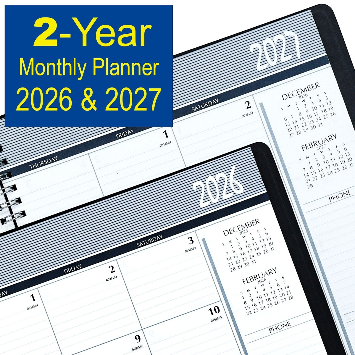 2026 & 2027 House Of Doolittle 2620-02 Hod262002 2-Year Monthly with regard to Ppe Employee Attendance Calendar 2026