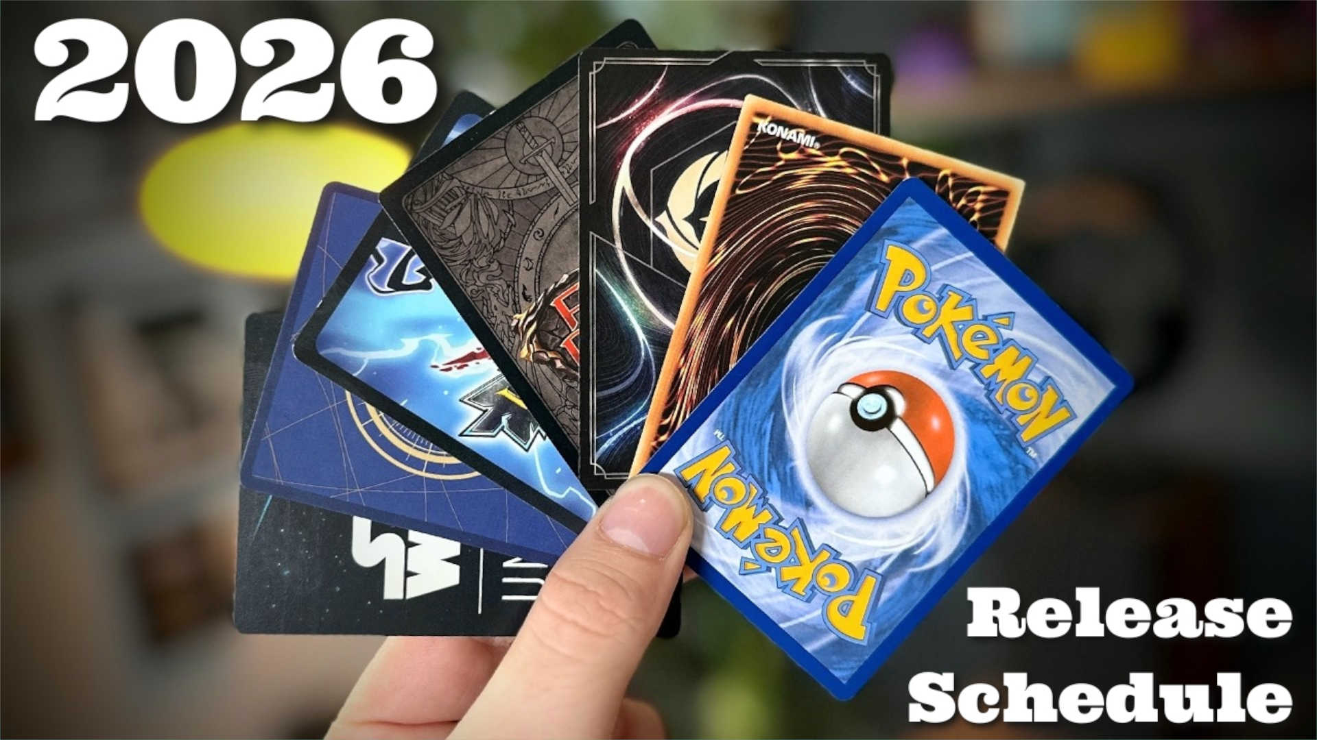 2026 Card Game Release Schedule - Card Gamer with regard to Pokemon Tcg 2026 Release Calendar