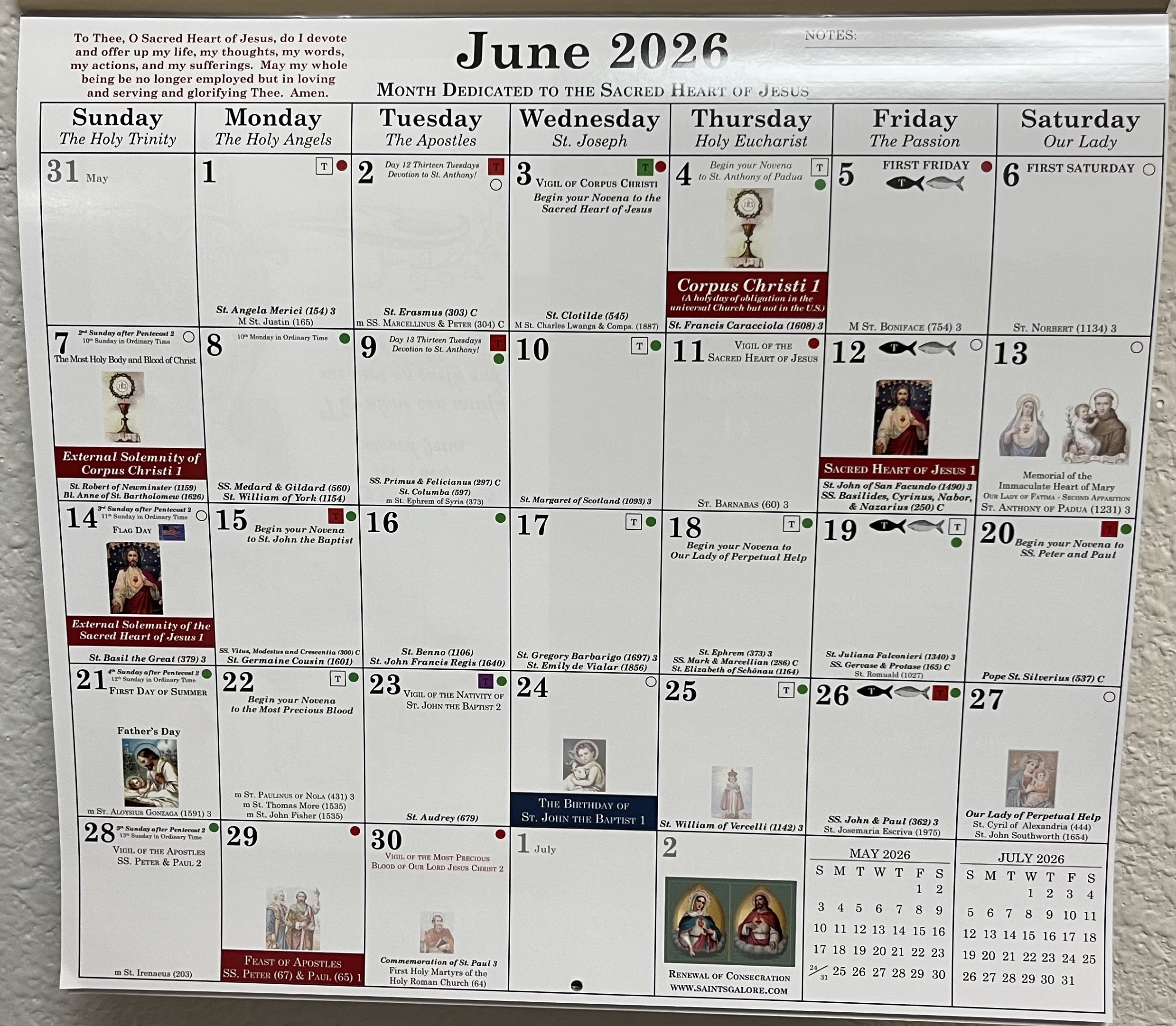2026 Catholic Calendar | Stella Maris Bookstore regarding Roman Catholic Calendar 2026