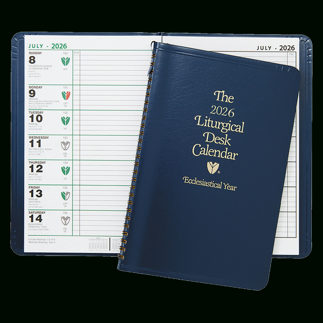 2026 Liturgical Desk Calendar - Prospect Hill Co. with The 2026 Liturgical Desk Calendar