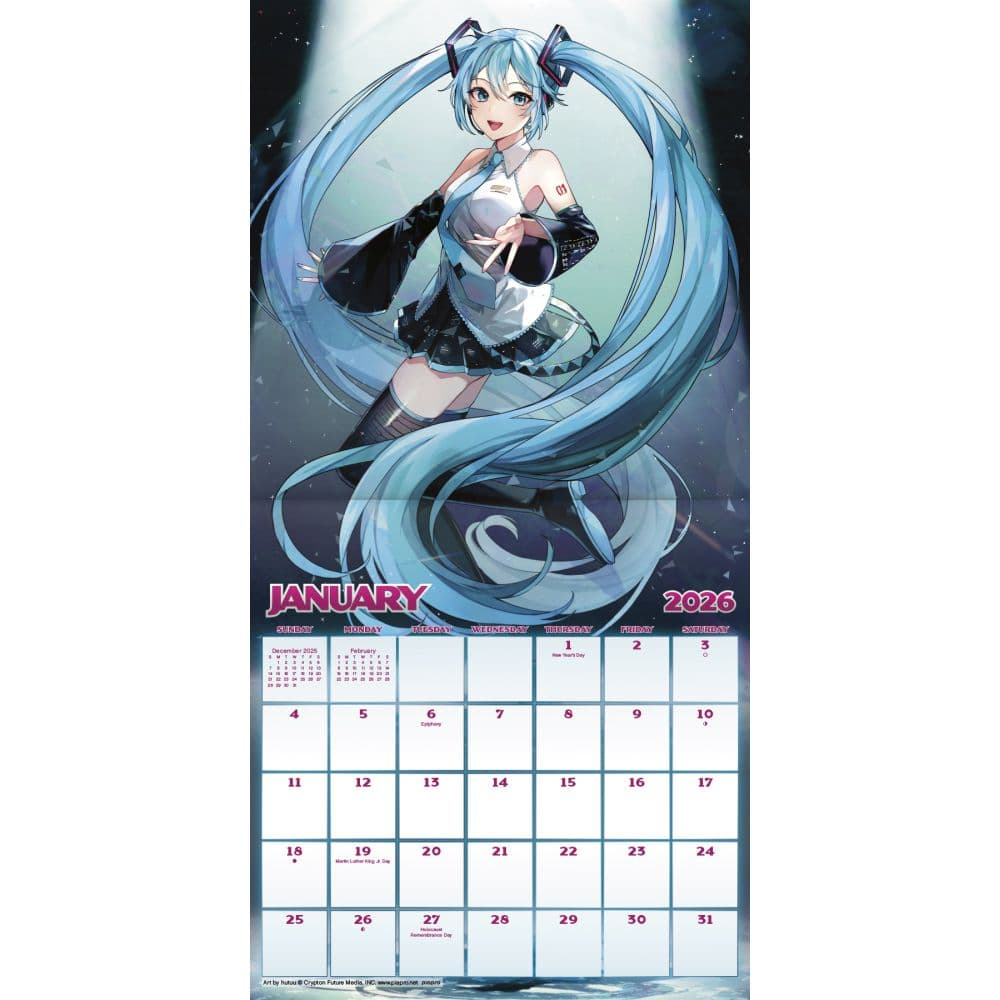 Anime 2026 Calendars – Manga & Japanese Animation - Calendars inside Anime Calendar 2026 Usa