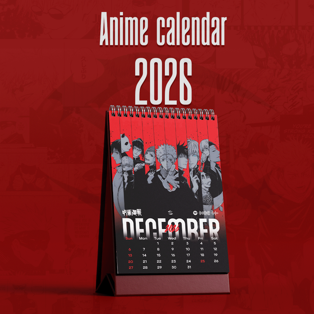 Anime Calendar 2026 inside Anime Calendar 2026 Dates
