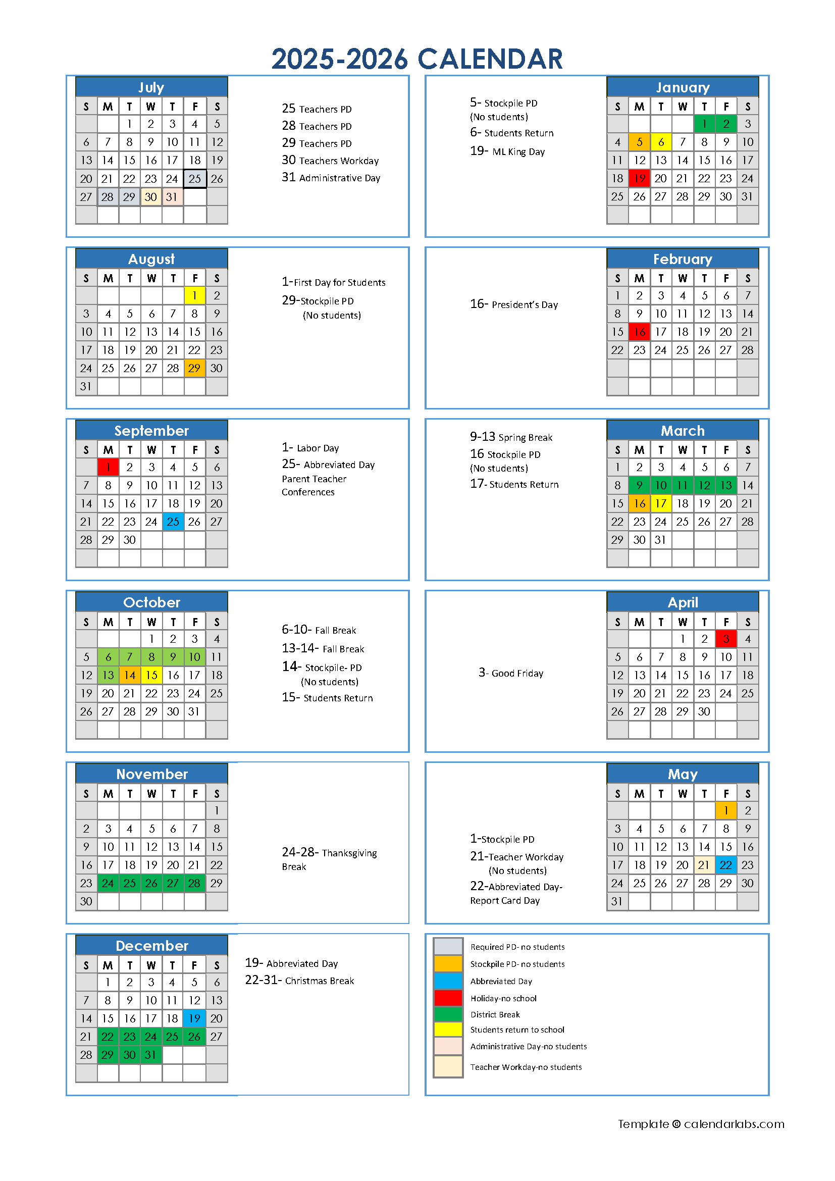 Approved School Calendars For The 2025-26 And 2026-27 School Years within Calendar Hisd 2026 - 2027