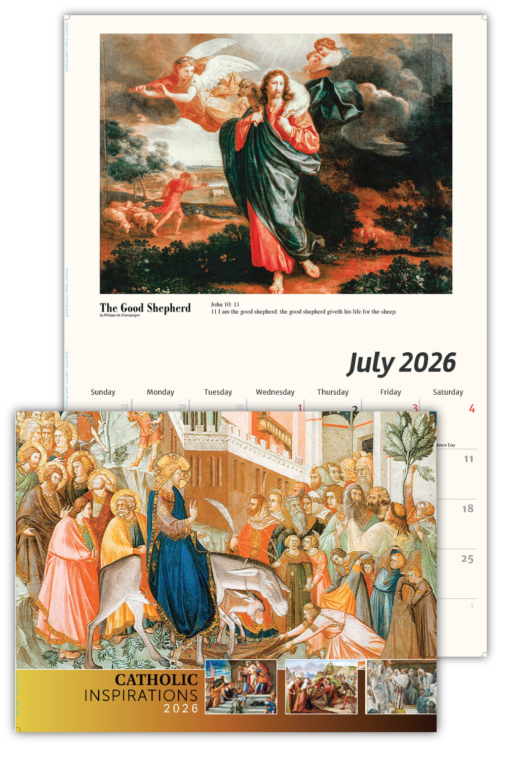 Catholic Calendar 2026 2026 Year Of Grace Liturgical Calendar for Liturgical Wall Calendar 2026