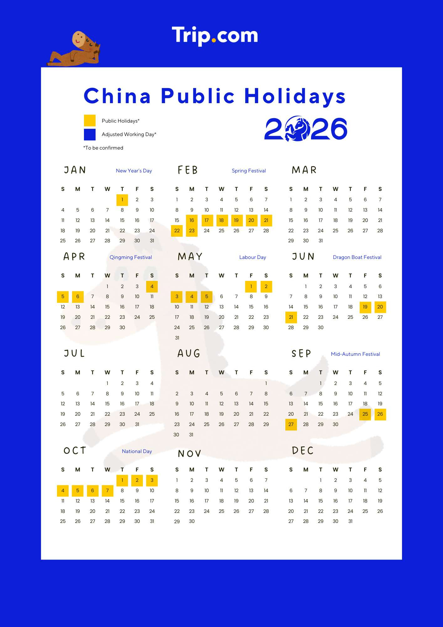China Public Holidays 2026 Guide: Dates, Long Weekends &amp;amp; Tips with regard to China Holidays 2026 Calendar