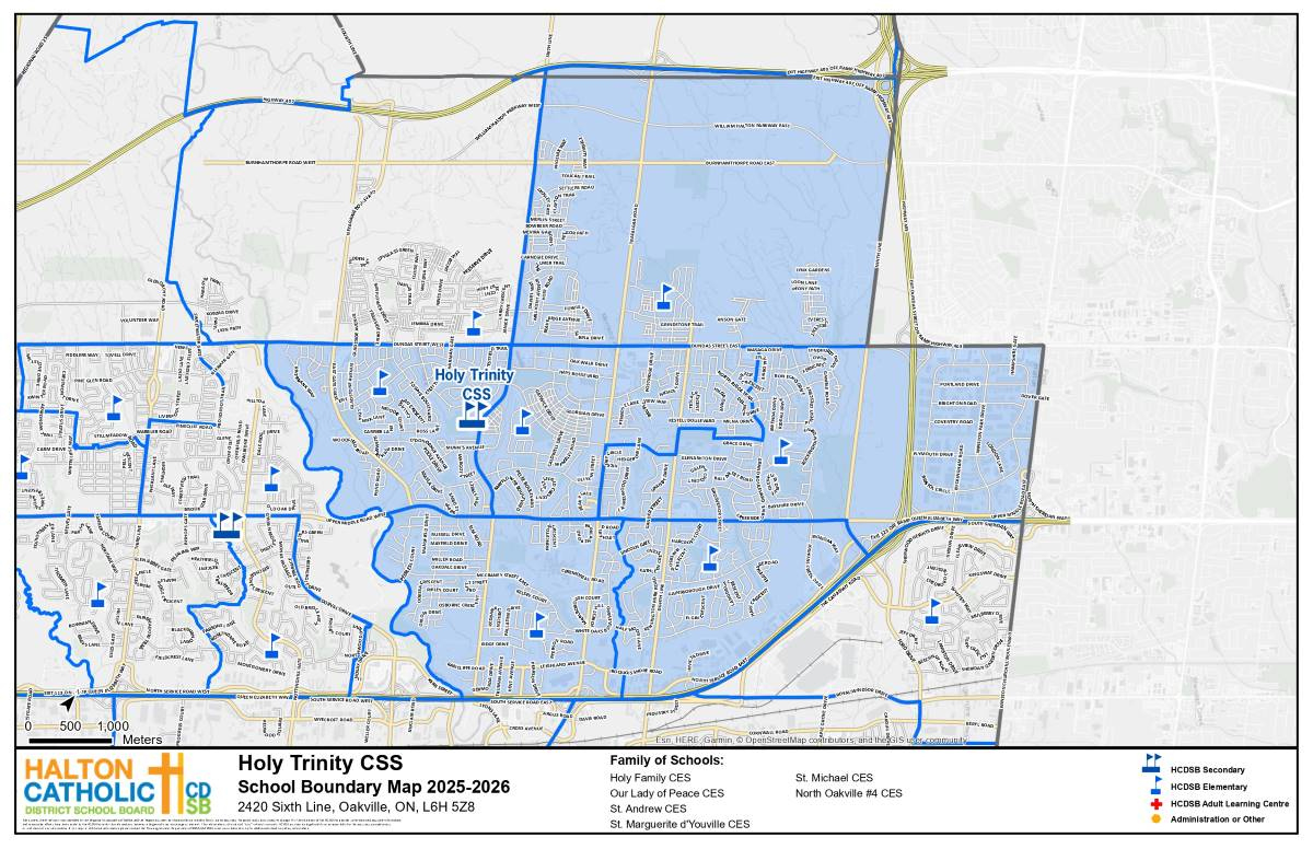 Holy Trinity Catholic Secondary School with Halton Catholic School Board Calendar 2026
