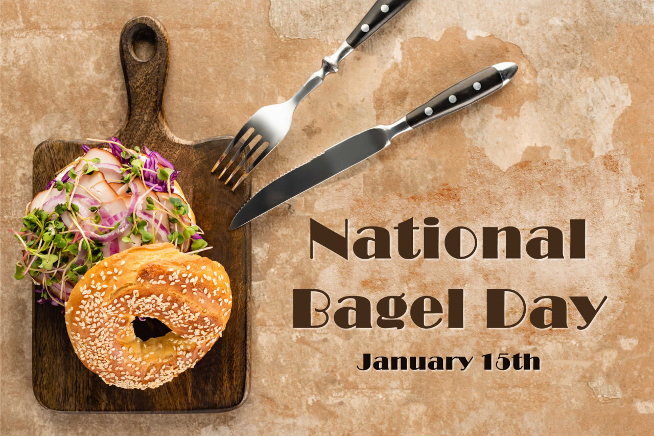 National Bagel Day In Usa In 2026 | There Is A Day For That! throughout National Bagel Day January 2026