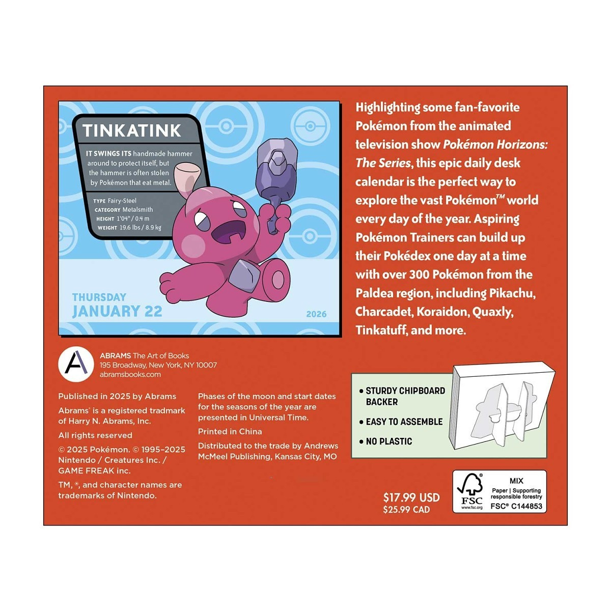 Pokémon 2026 Day-To-Day Calendar regarding Pokemon Advent Calendar 2026