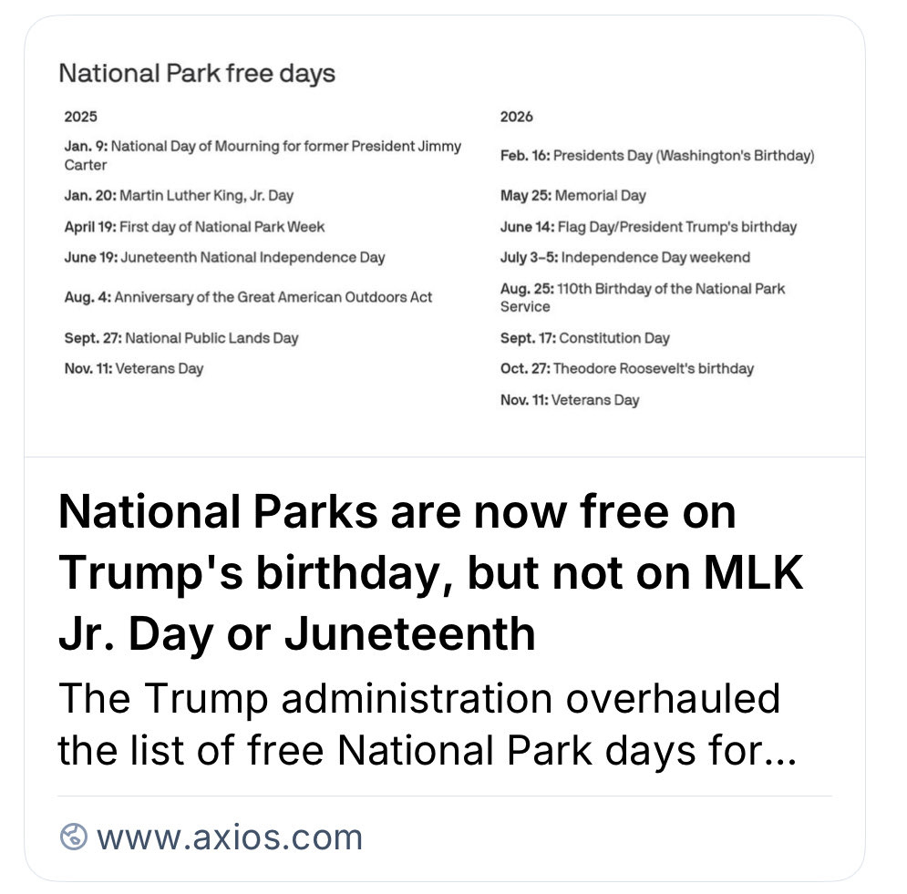 Posted Without Comment. Https://T.co/Fti8Ytppi8 regarding National Day of Mourning January 9 2026