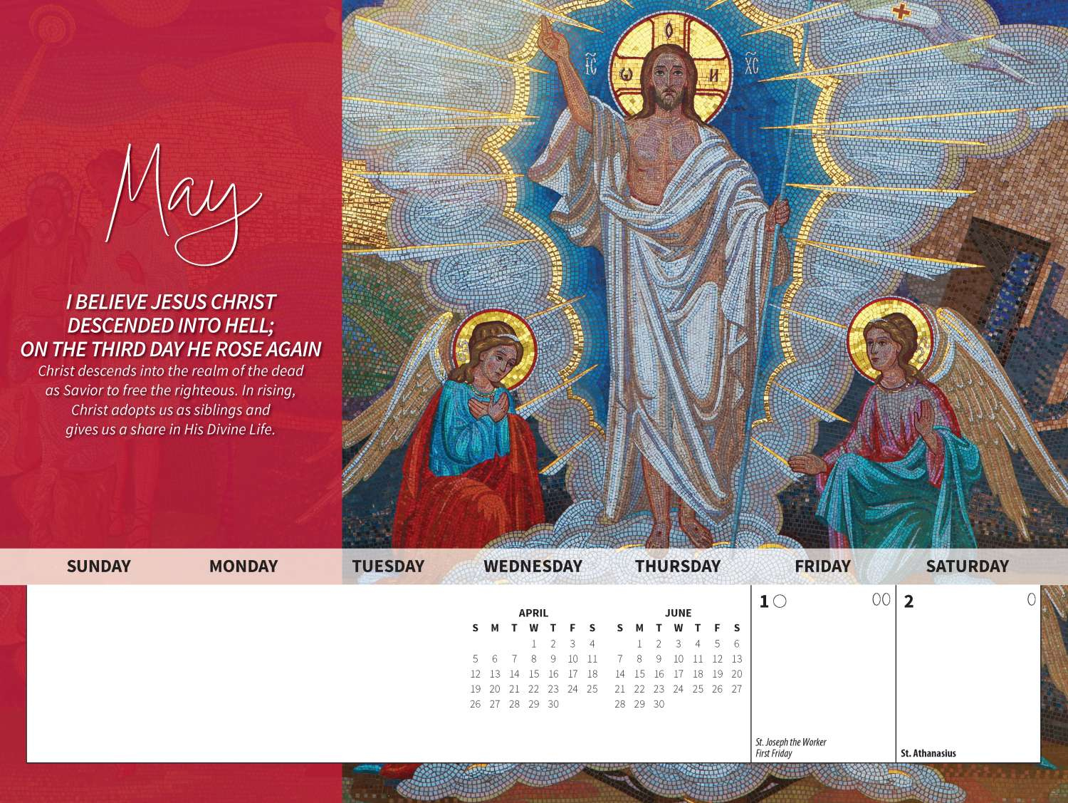 The Creed - English | Blue Mound Graphics regarding Catholic Calendar May 2026