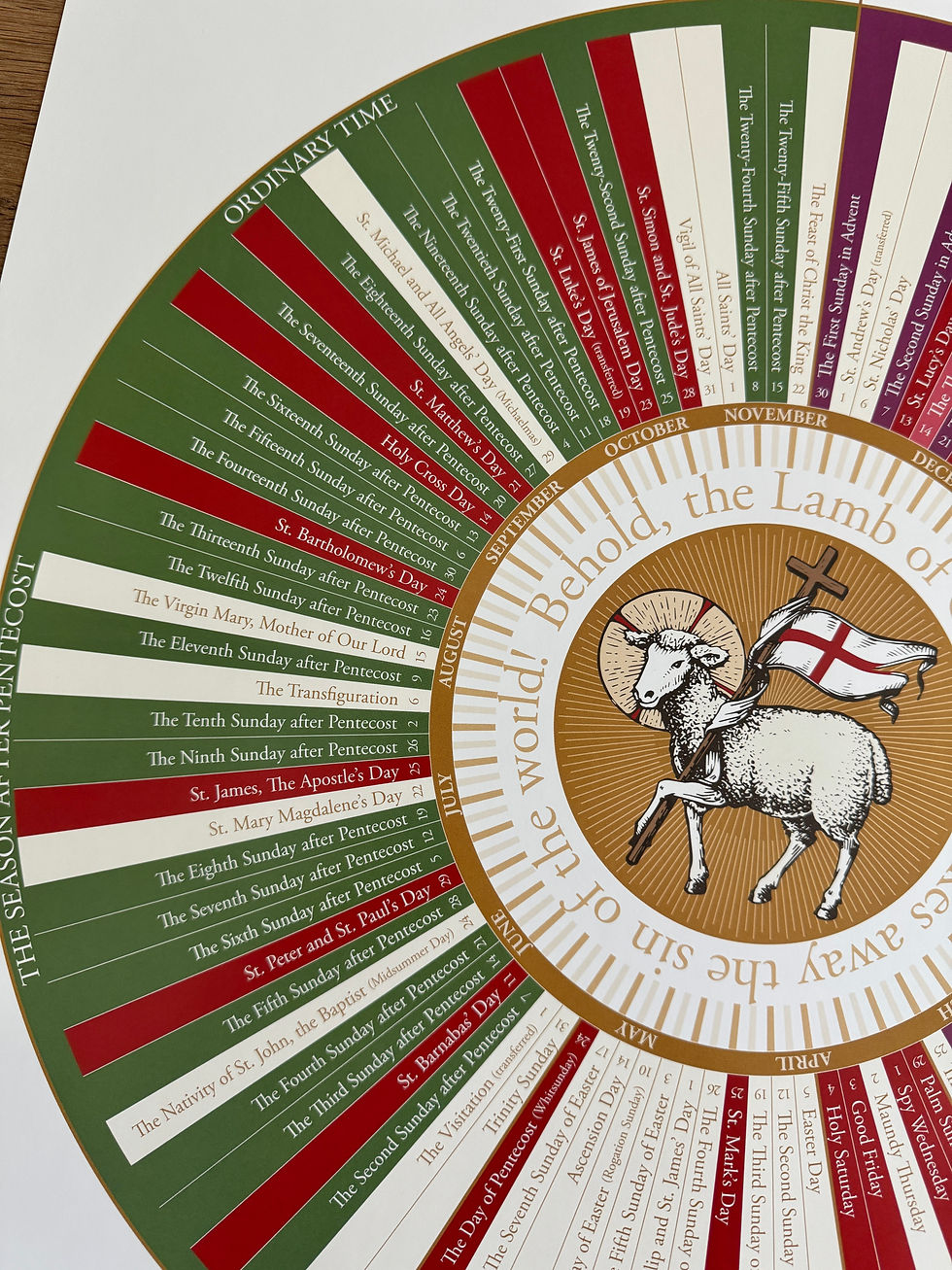 The Liturgical Home 2025–2026 Calendar Is Here! throughout Lutheran Liturgical Calendar 2026 Printable