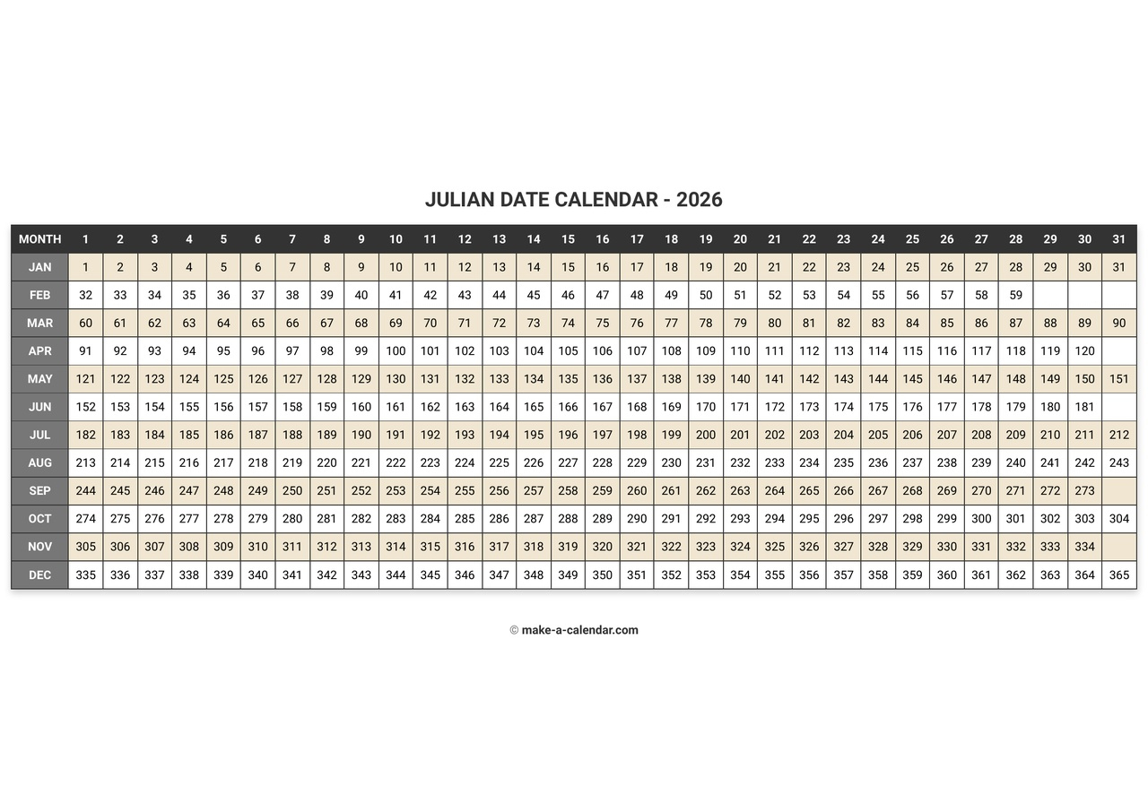 Wall Calendar 2026 2026 Wall Calendar - Large 34.8X22.8 Inch intended for Julian Date Calendar For 2026